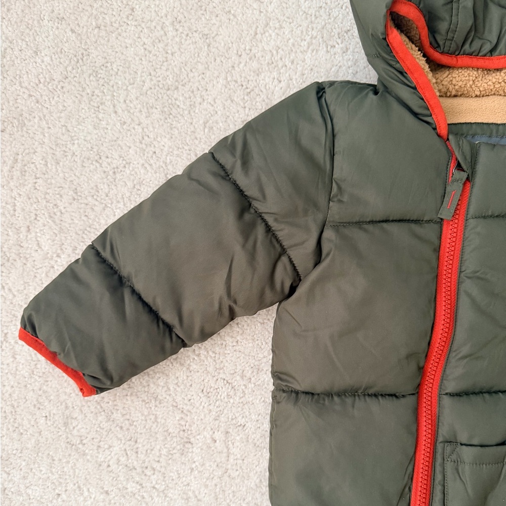 Free Country Green Puffer Snowsuit - Picture 4 of 16